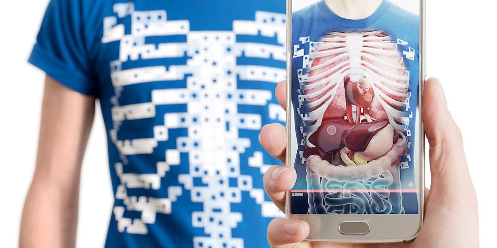 VirtualiTee VR-enhanced T-Shirt