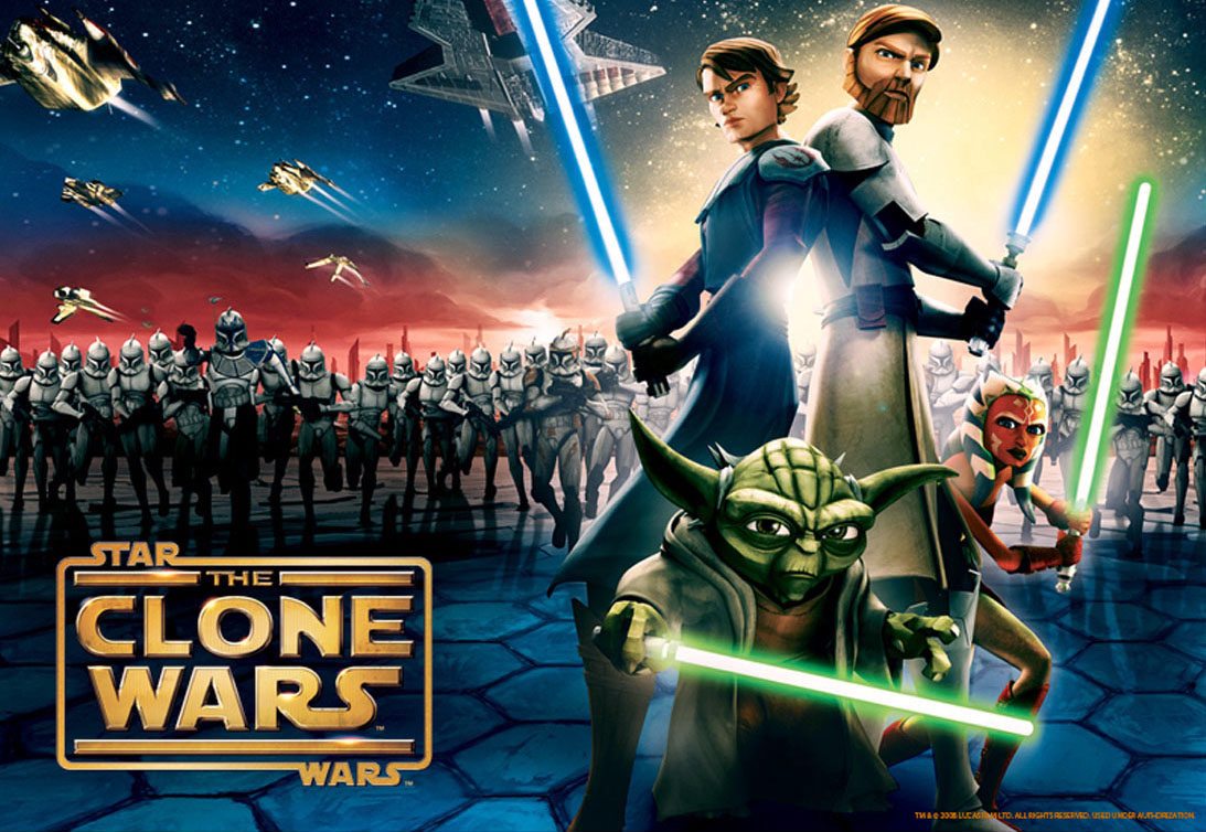 Star Wars: The Clone Wars can be watched on Netflix.