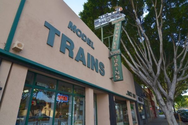 For all your model train needs (you DO have model train needs, right?), go to Pasadena's Original Whistle Stop. Sheldon does.