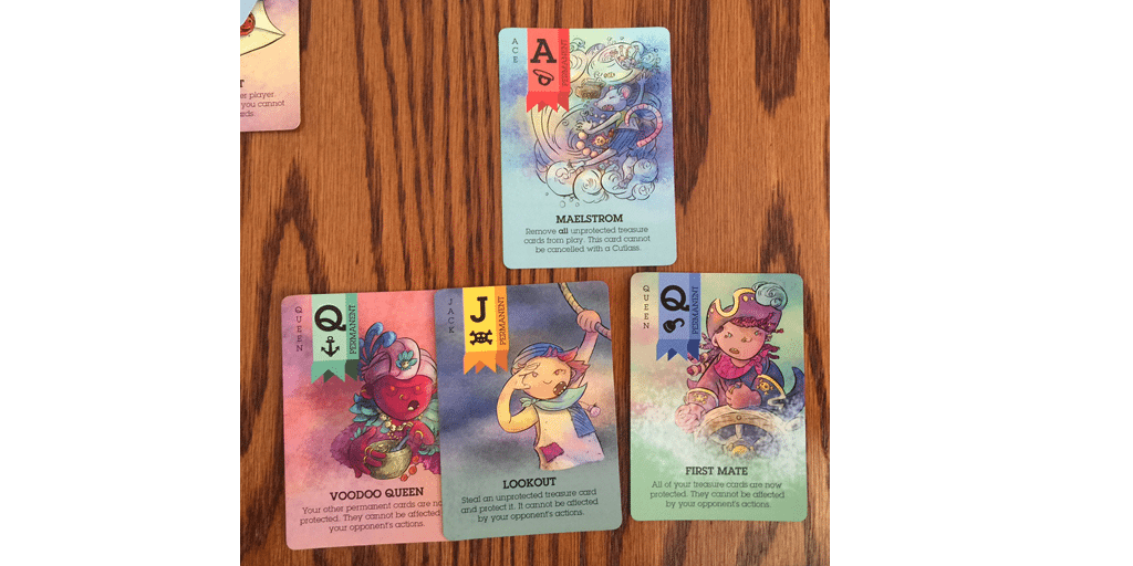 Some cards destroy others, while other cards protect those in play. Photo: Rory Bristol