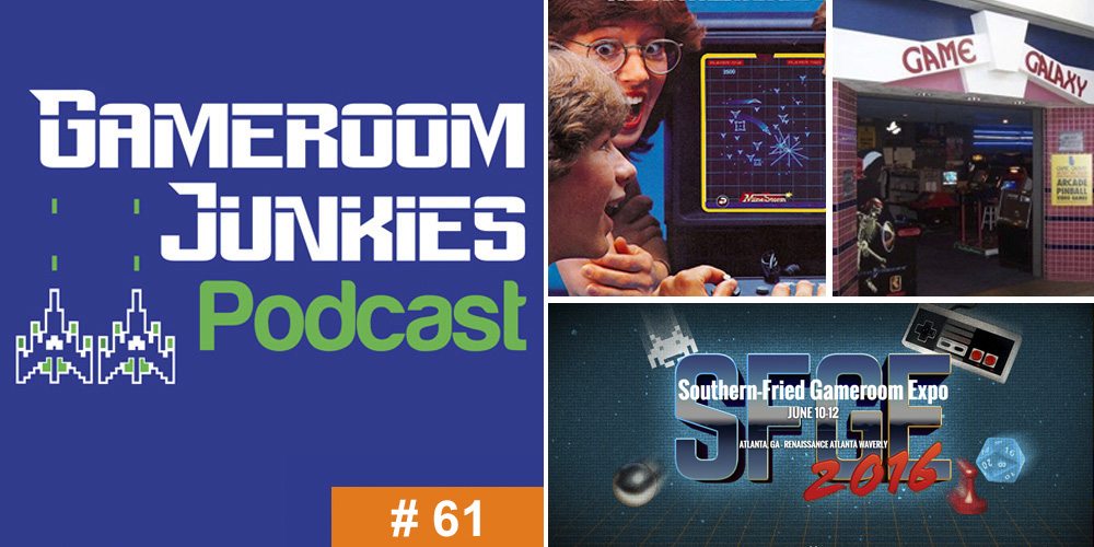 Gameroom Junkies Podcast #61 - SFGE, Vectrex, The Arcade Business