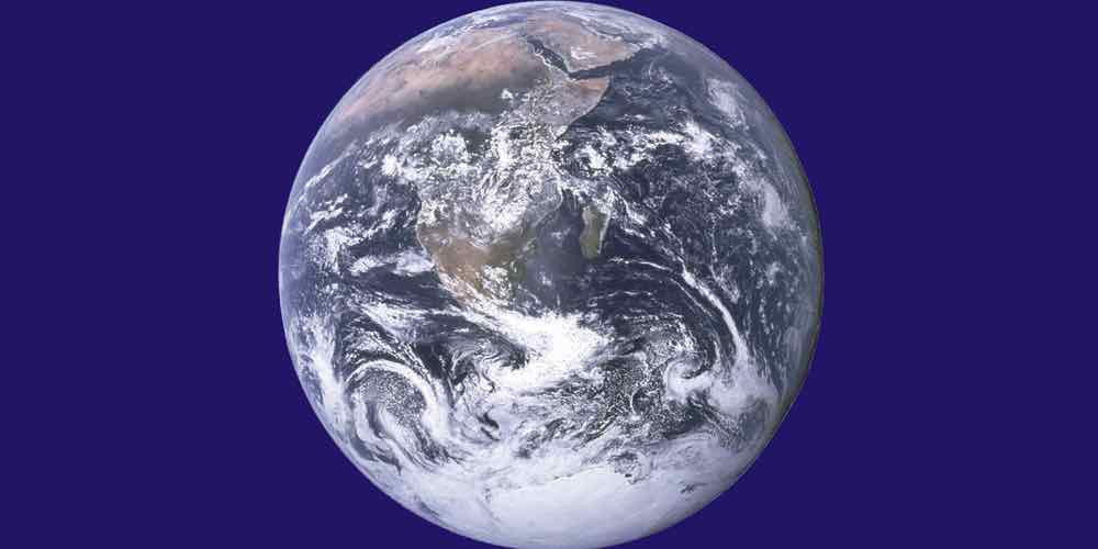 Earth Day Flag via Wikipedia Commons