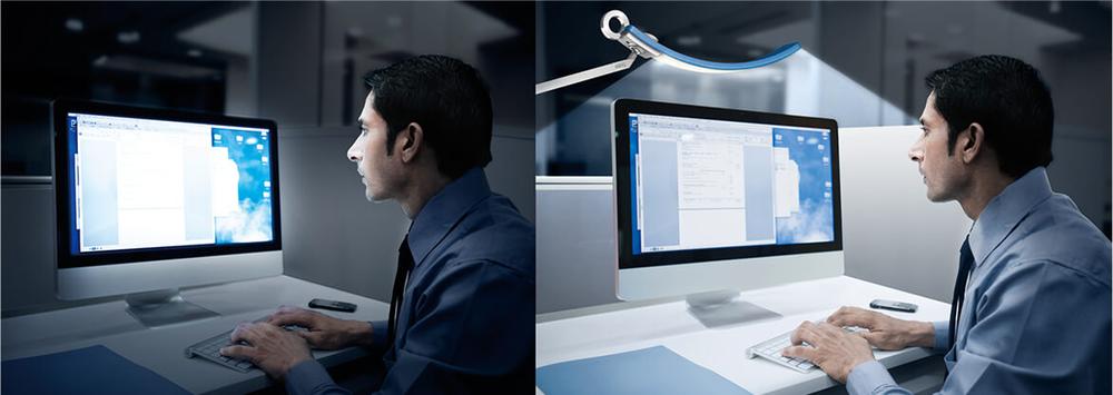 Wit means less screen glare