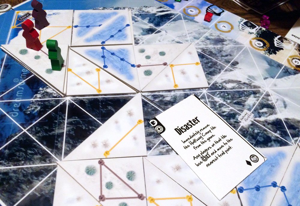 Yikes! Halfway camp is GONE. (Prototype shown) Photo: Jonathan H. Liu