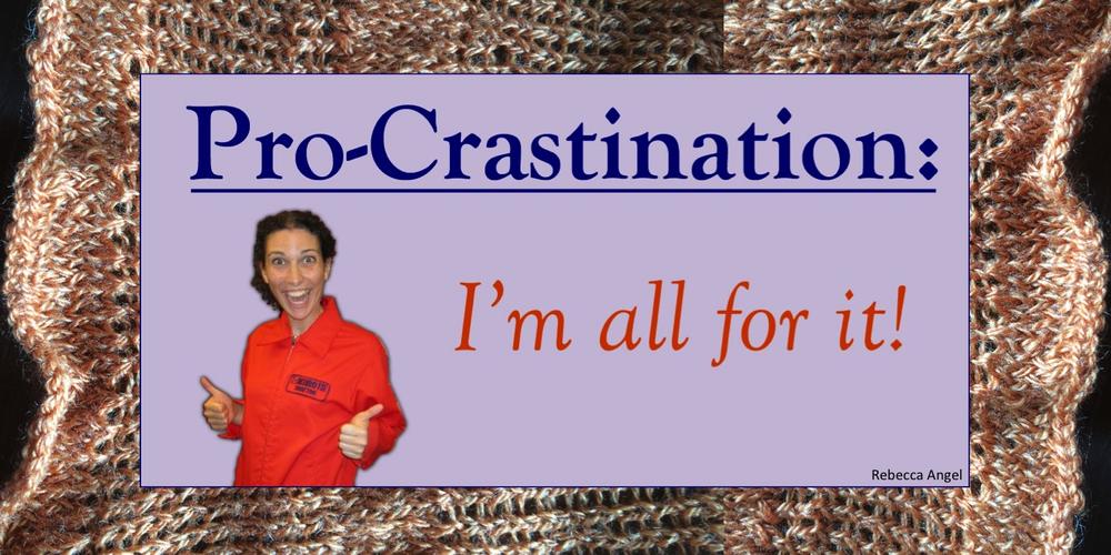 pro crastination knit