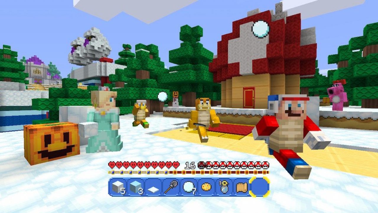 minecraft for the wii