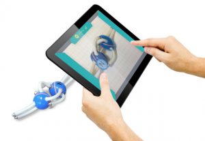 Scanning a Molecule, Image: Happy Atoms