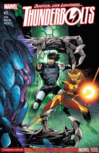 c. Marvel Comics 2016 Writer: Jim Zub Artists: Jon Malin and Matt Yackey