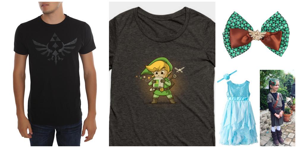 Zelda party outfits. Image credit: Ariane Coffin.