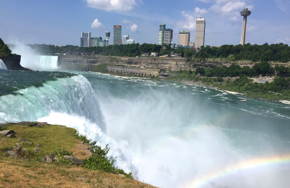 Getting close to Niagara Falls