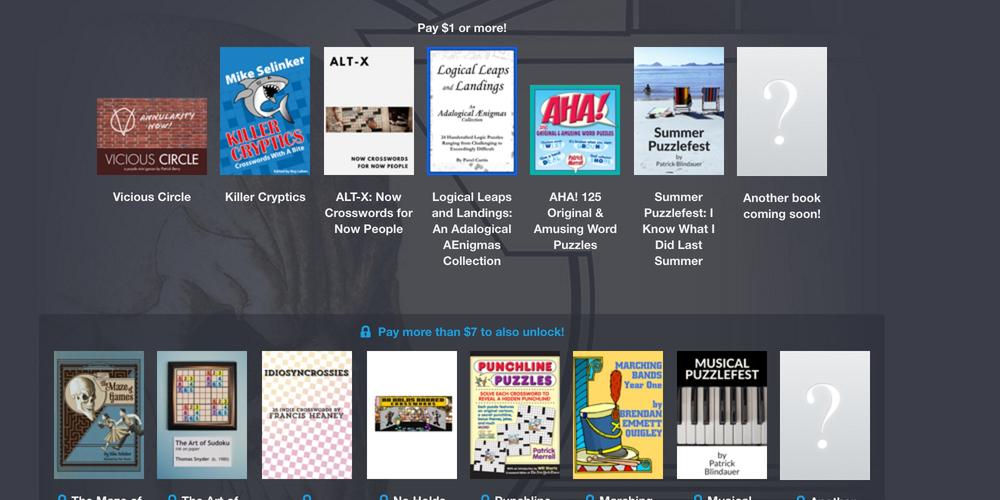 Humble Puzzle Bundle offerings