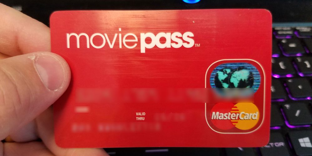 Movie Pass card