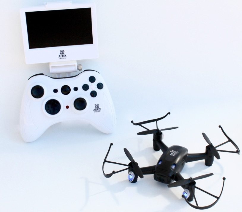 Black Talon drone has controller with screen