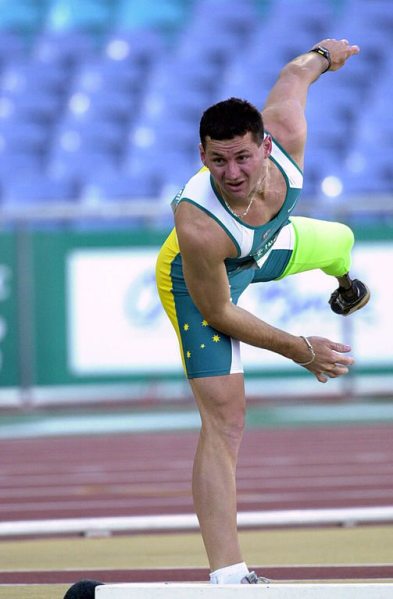 Don Elgin, shot put, Atlanta Paralympic Games. Photo: Wikipedia Commons