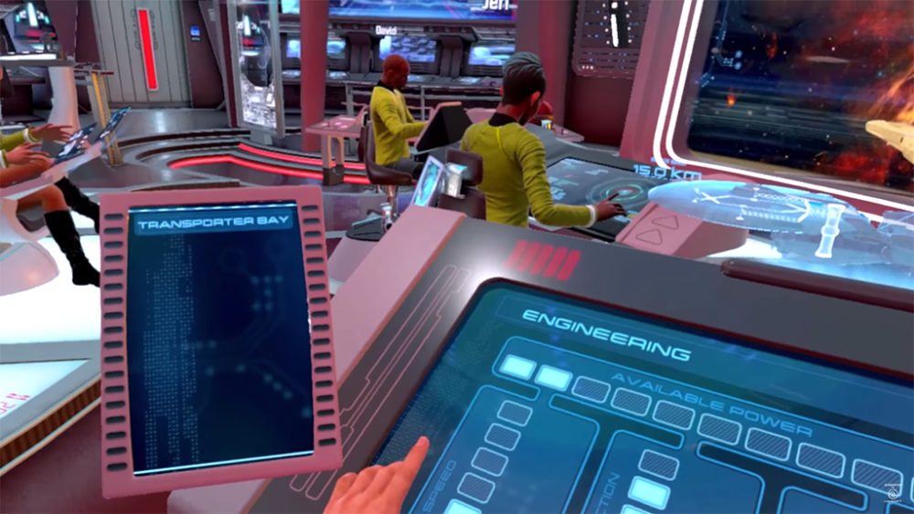 Find your place on the bridge of a Starfleet ship. Image: Star Trek Bridge Crew Trailer