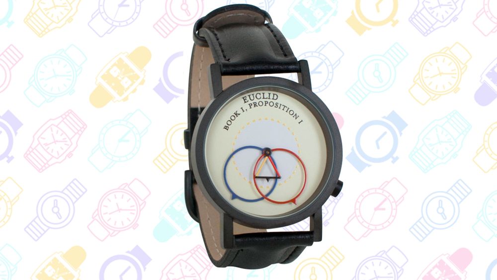 13 Geeky Watches: Euclid's Proposition 1