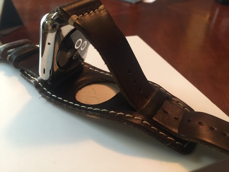 Thread the bottom piece through the cuff (Photo by Skip Owens)