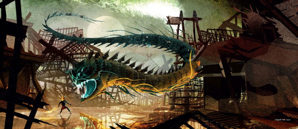 Art of Kubo and the Two Strings