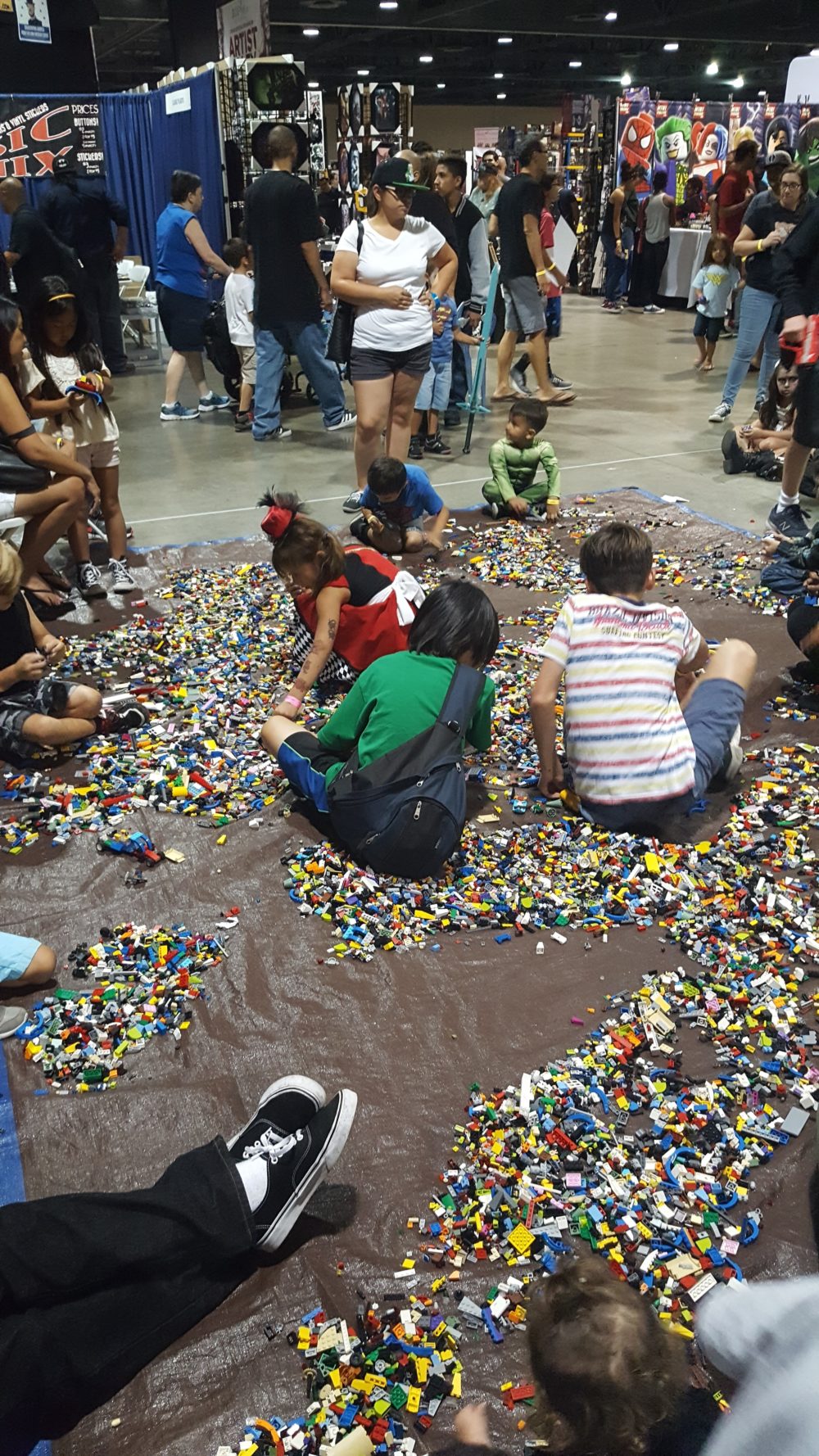 This attraction was NOT for the bare of foot.