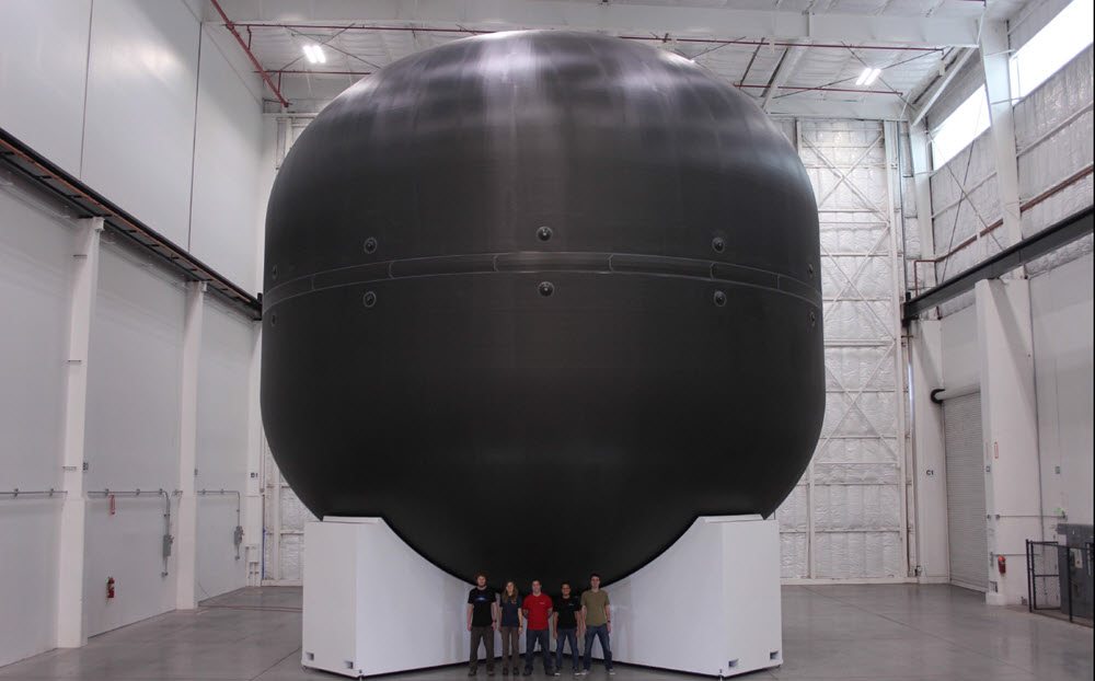 Space X Fuel Tank