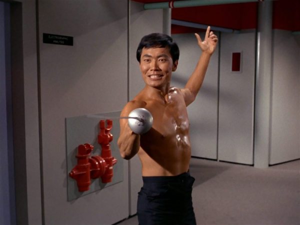 screen cap from Star Trek: The Naked Time