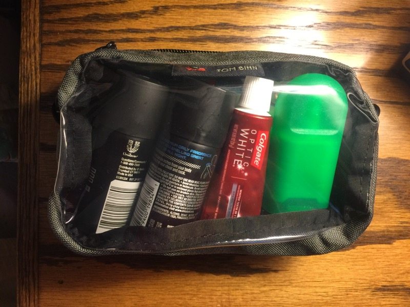 Tom Bihn 3D Clear Organizer Cube - TSA friendly travel bag (Photo by Skip Owens)
