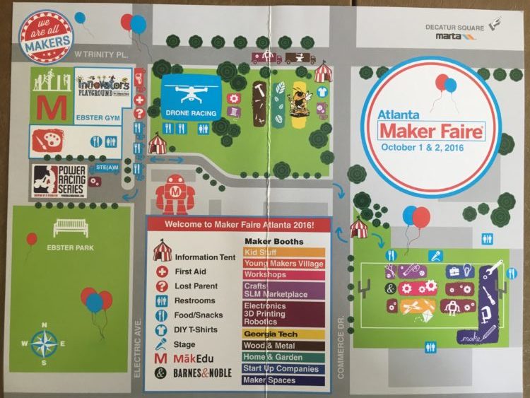 AtlantaMakerFaire Map