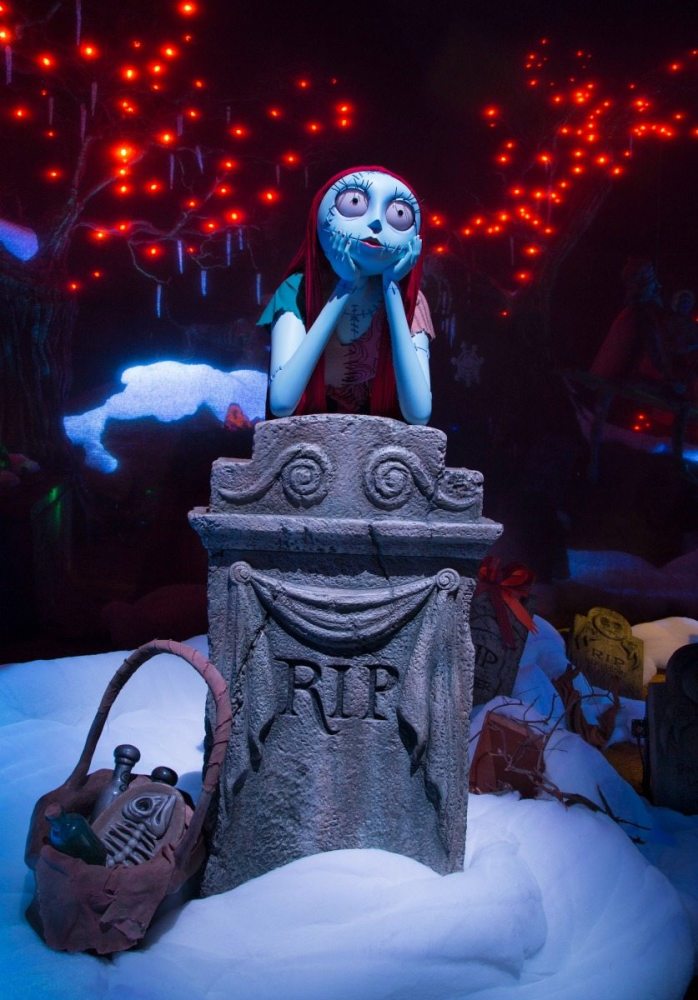 Sally in the Haunted Mansion Holiday