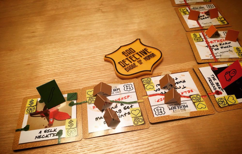 Bad Detectives board game