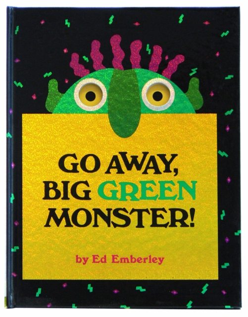 'Go Away, Big Green Monster!' by Ed Emberley.