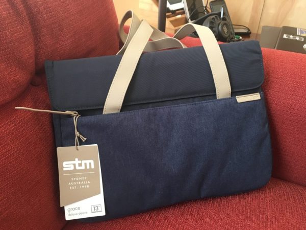 The "Amazing" Grace laptop sleeve for 13" MacBooks. Image credit: Patricia Vollmer