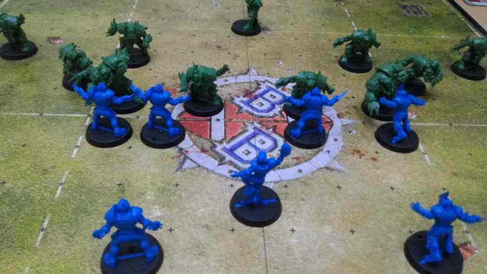 Bloodbowl kick off