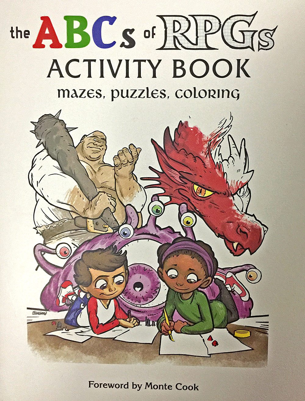 ‘The ABCs of RPGs’ Kids’ Book and Companion Coloring Book – GeekDad