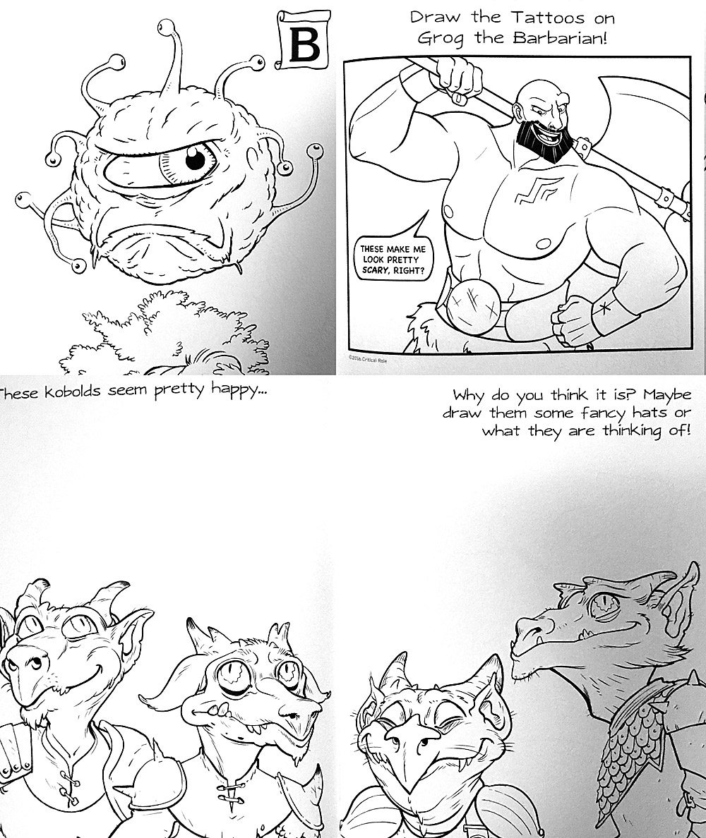 ‘The ABCs of RPGs’ Kids’ Book and Companion Coloring Book – GeekDad