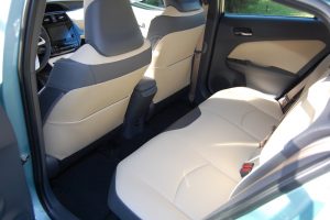 Prius Interior Back