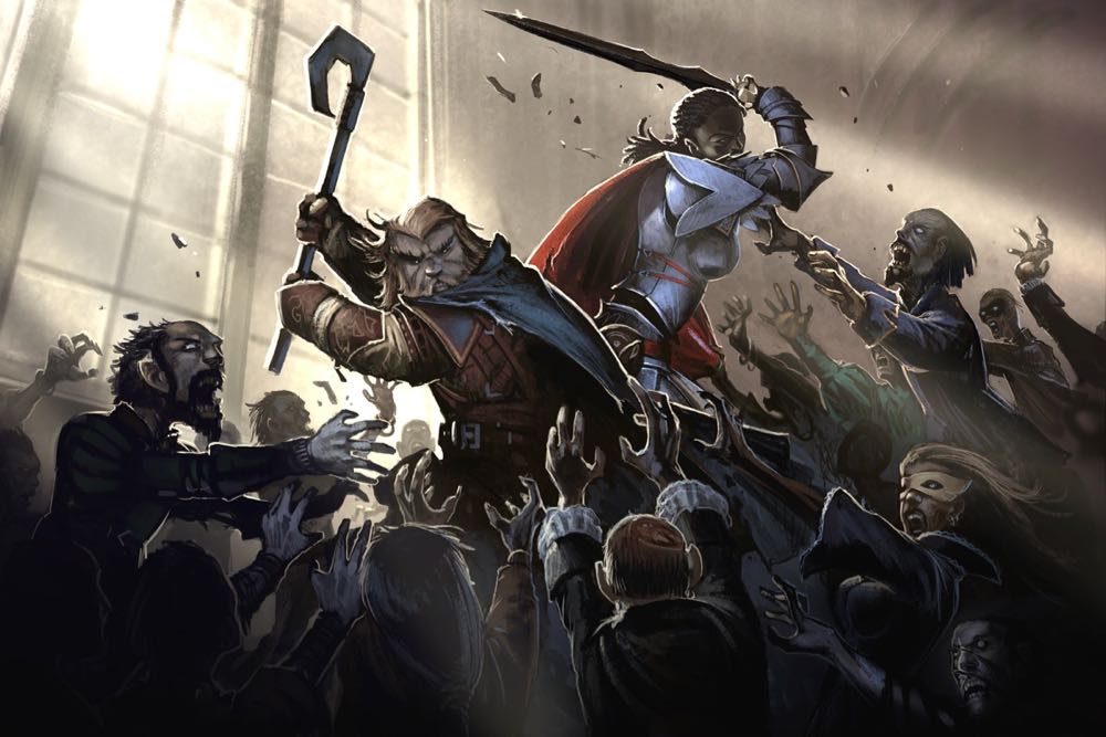 Sample art from Curse of the Crimson Throne
