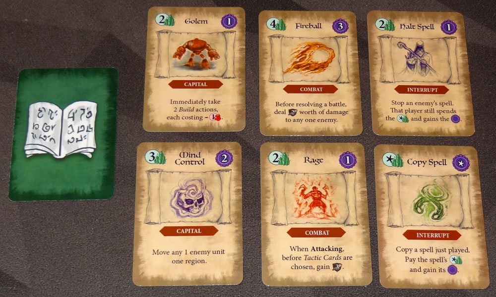 Heroes of Land, Air & Sea spells