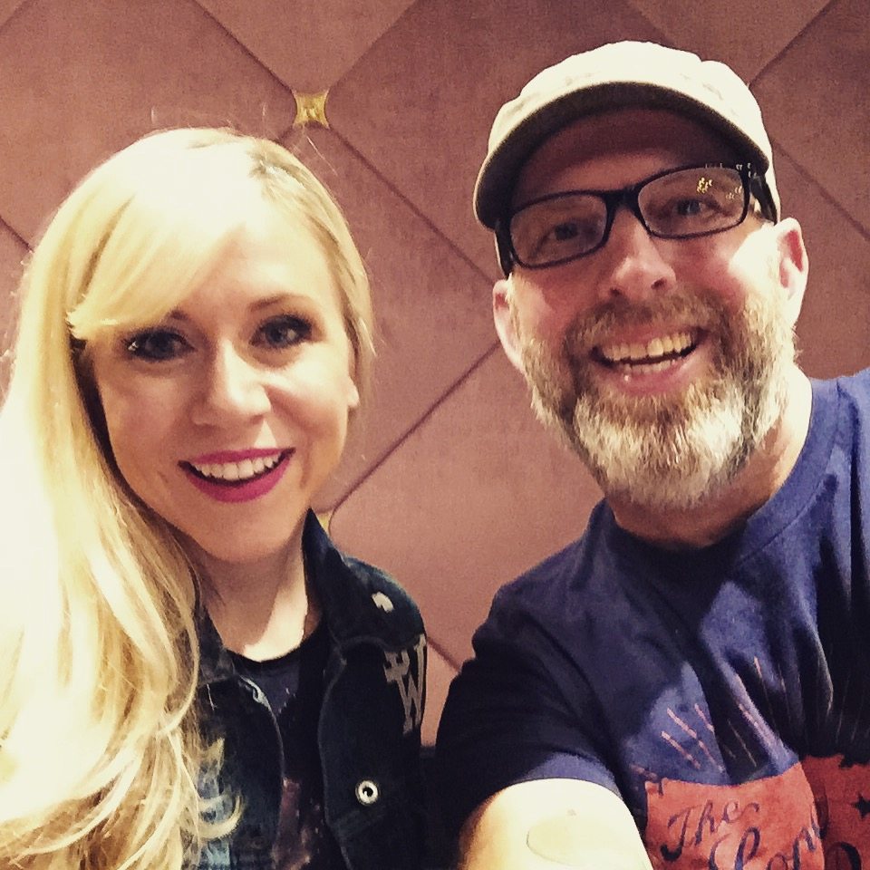 Her Universe founder Ashley Eckstein and writer Whit Honea