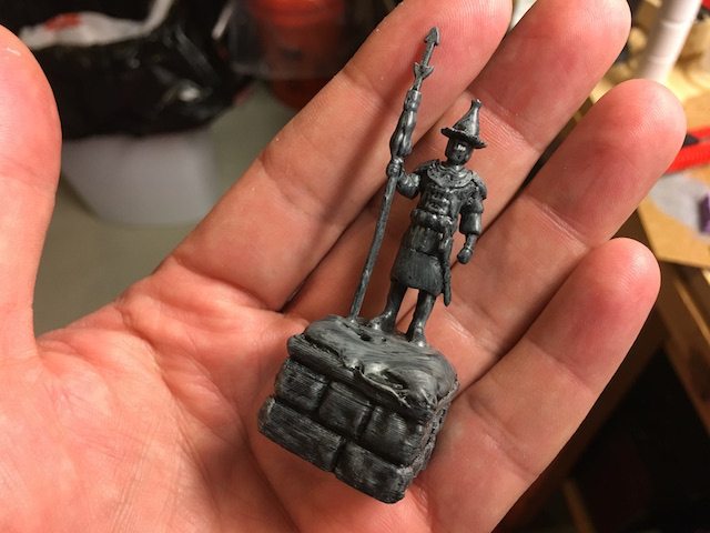 Painted Statue