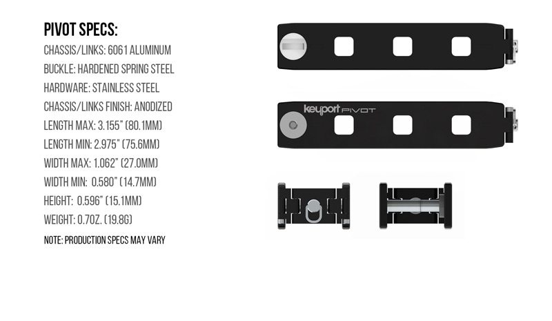 keyport-pivot-specs