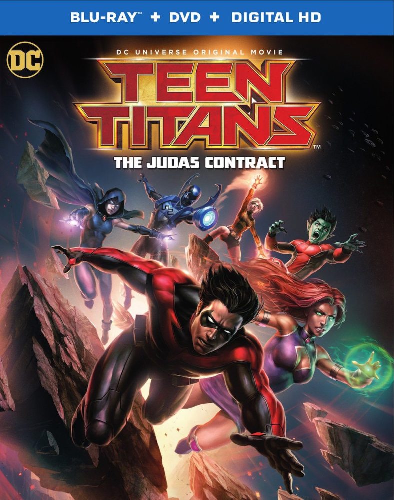 Teen Titans: The Judas Contract DVD art