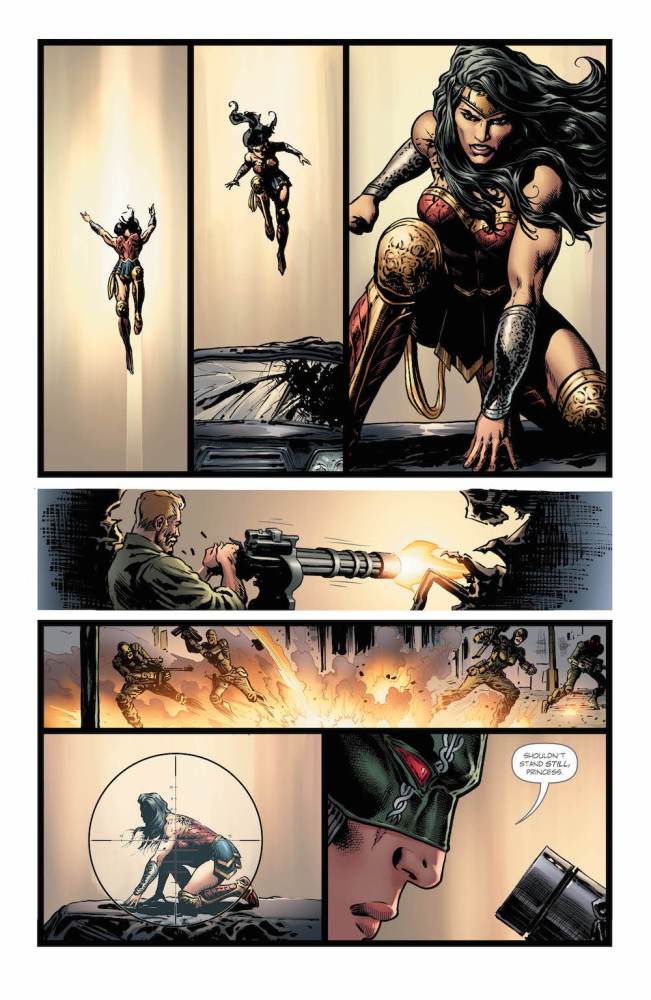 Wonder Woman fights the new Poison in Wonder Woman #21, page 3