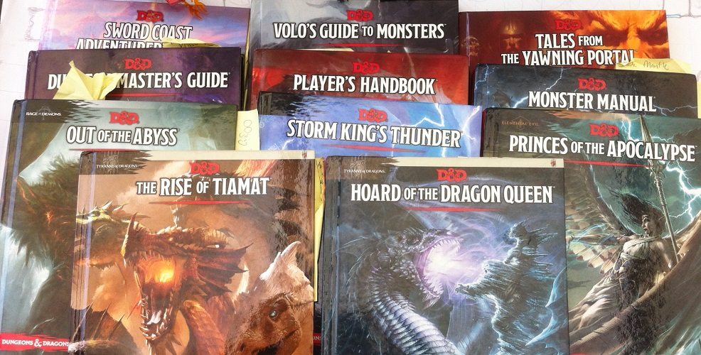 D&D 5e source books