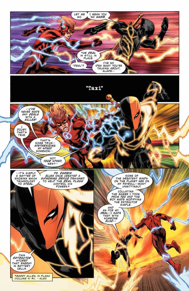Wally West, Deathstroke, Lazarus Contract 
