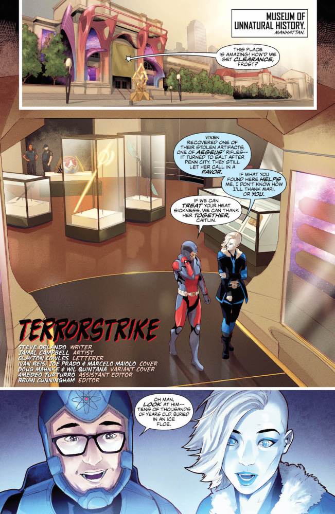 Killer Frost, Ryan Choi (Atom), in Justice League of America