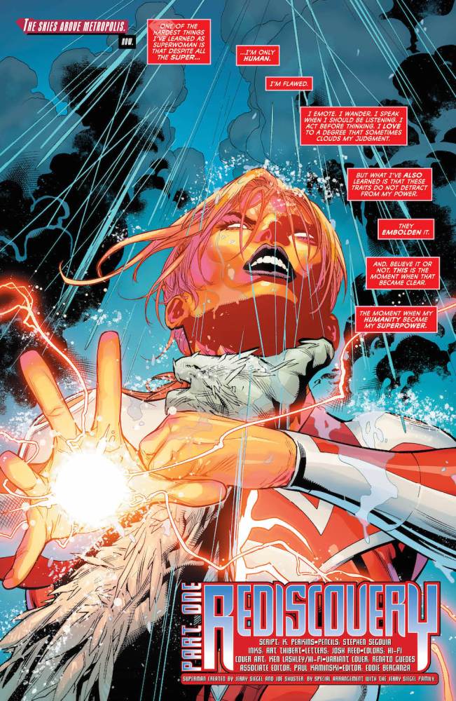Lana Lang as Superwoman 