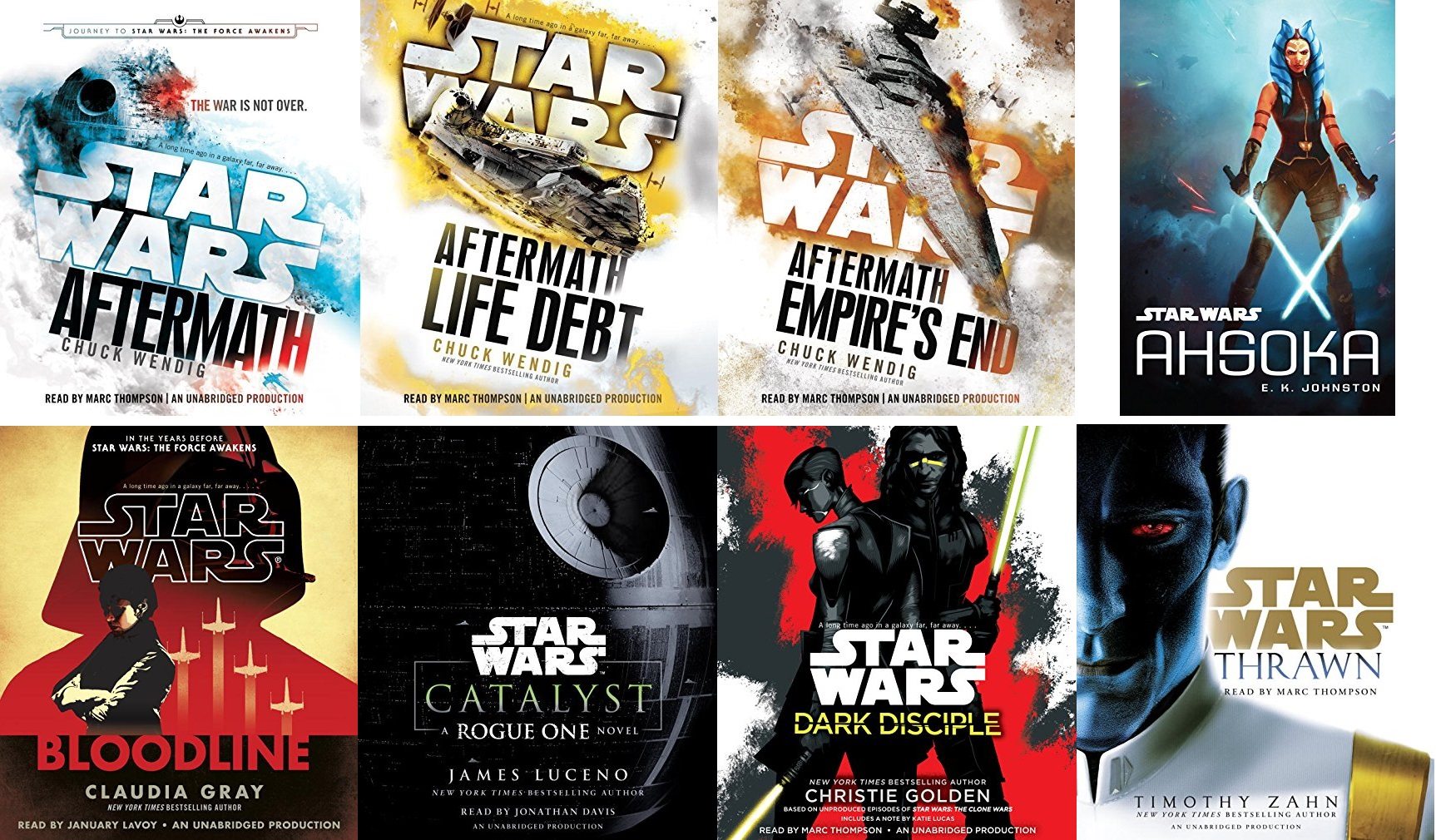 star wars audiobook collection