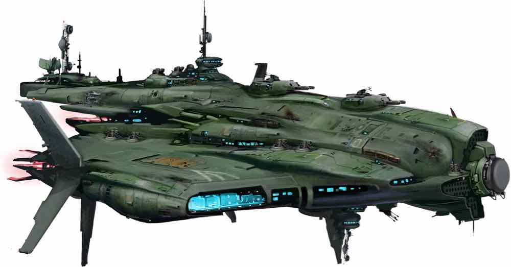 Vesk Tyrant Spaceship