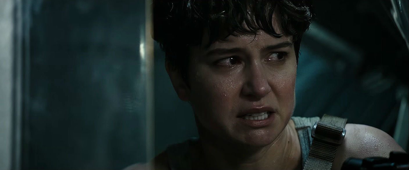 Katherine Waterston as Dani in Aline:Covenant