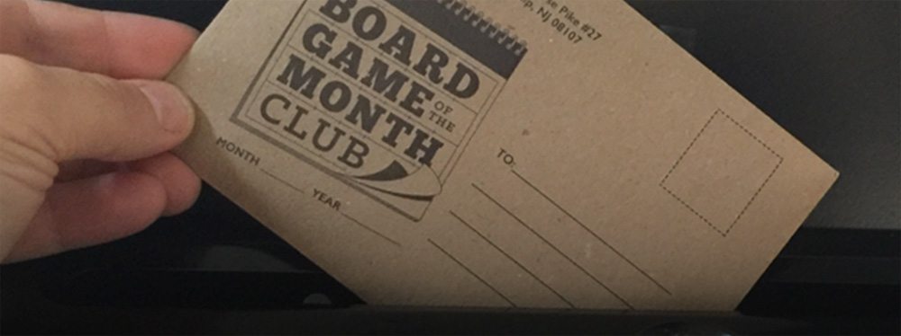 Button Shy Board Game of the Month Club